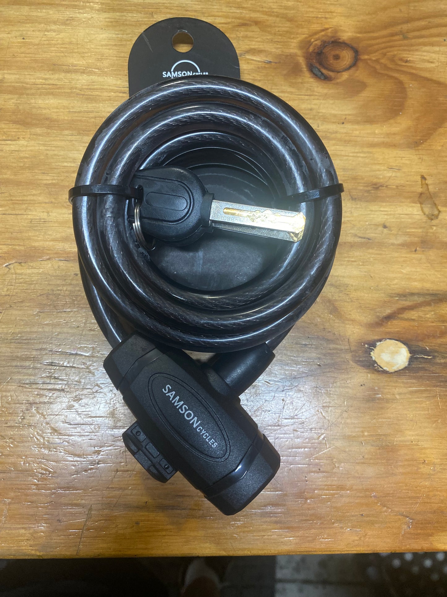 Samson Cycles cable lock