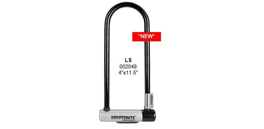 Kryptonite U lock  4 x 11.5" W/BKT