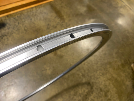 Double Wall Silver Road Rim