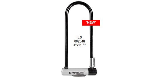 Kryptonite U lock 4 x 11.5" W/BKT